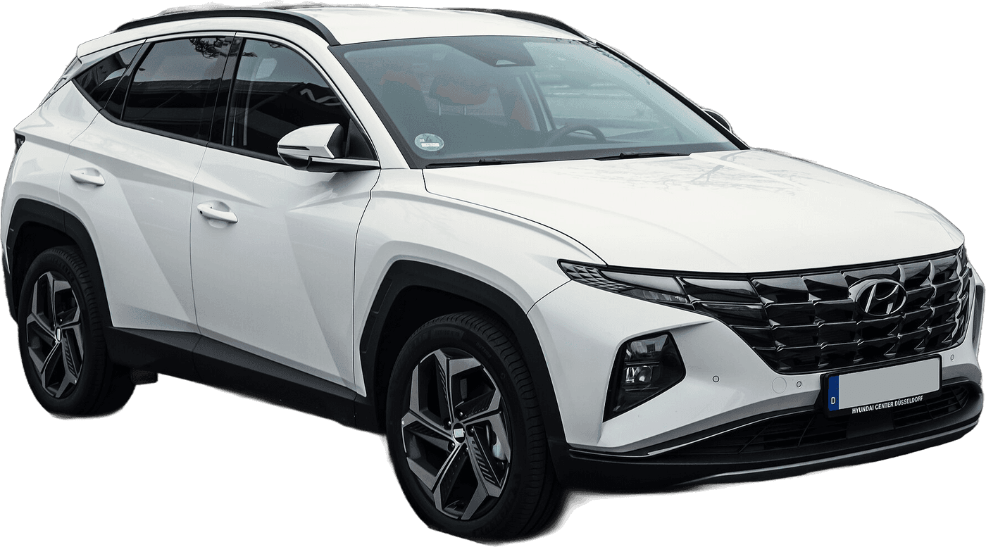 Hyundai Tucson blanc